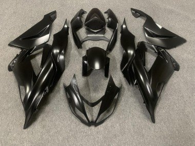 Negro Mate & Capa Protectora 13-18 ZX6R Carenados Moto