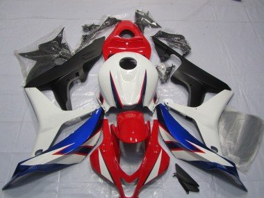 OEM Diseño De Estilo Blanco Rojo Azul 07-08 CBR600RR Carenados Moto