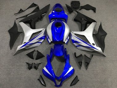 OEM Estilo Azul & Plateado 07-08 CBR600RR Carenados Moto