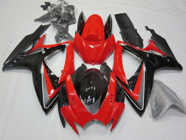 OEM Estilo Rojo 06-07 GSXR 600-750 Carenados Moto