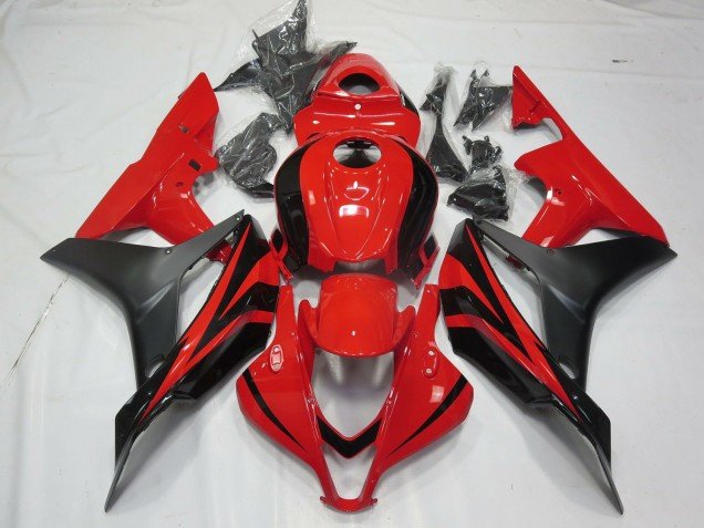 OEM Estilo Rojo 07-08 CBR600RR Carenados Moto