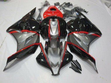 Pin Rojo Negro & Gris 09-12 CBR600RR Carenados Moto