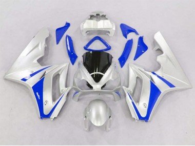 Plata & Azul 06-08 Daytona 675 Carenados Moto