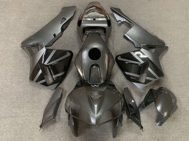 Plata Oscura & Negro 05-06 CBR600RR Carenados Moto