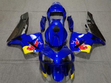 Rojo Azul Brillo Toro 03-04 CBR600RR Carenados Moto