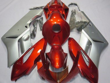 Rojo Plata 04-05 CBR1000RR Carenados Moto