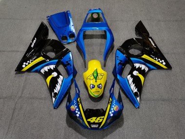 Tiburón Azul & Amarillo 98-02 R6 Carenados Moto