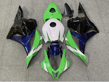 Verde & Blanco 09-12 CBR600RR Carenados Moto