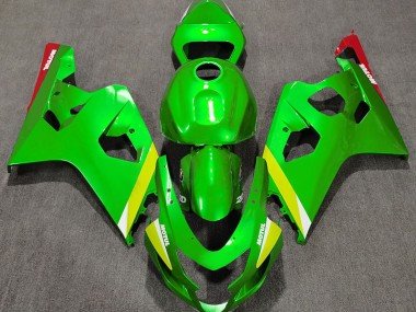 Verde Brillante 04-05 GSXR 600-750 Carenados Moto