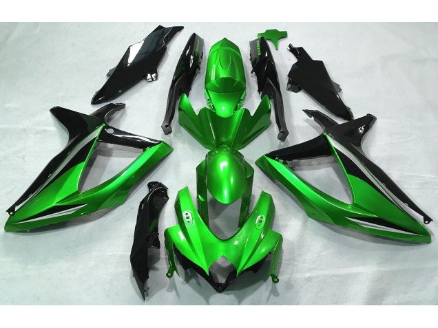 Verde Brillante 08-10 GSXR 600-750 Carenados Moto