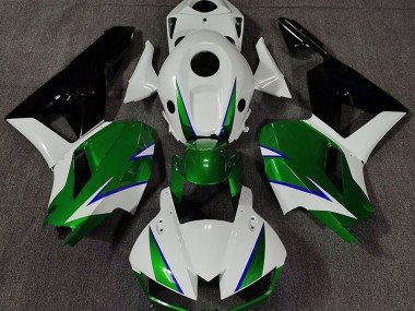 Verde Brillo Blanco & Azul 13-23 CBR600RR Carenados Moto