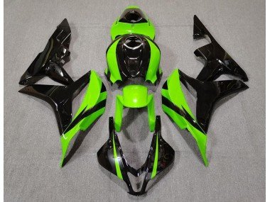 Verde Lima & Negro 07-08 CBR600RR Carenados Moto