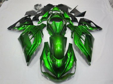 Verde Negro 12-21 ZX14R Carenados Moto